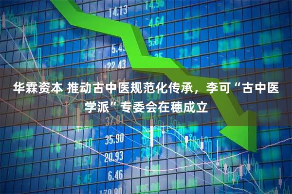 华霖资本 推动古中医规范化传承，李可“古中医学派”专委会在穗成立