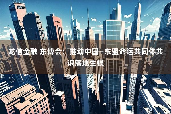 龙信金融 东博会：推动中国—东盟命运共同体共识落地生根